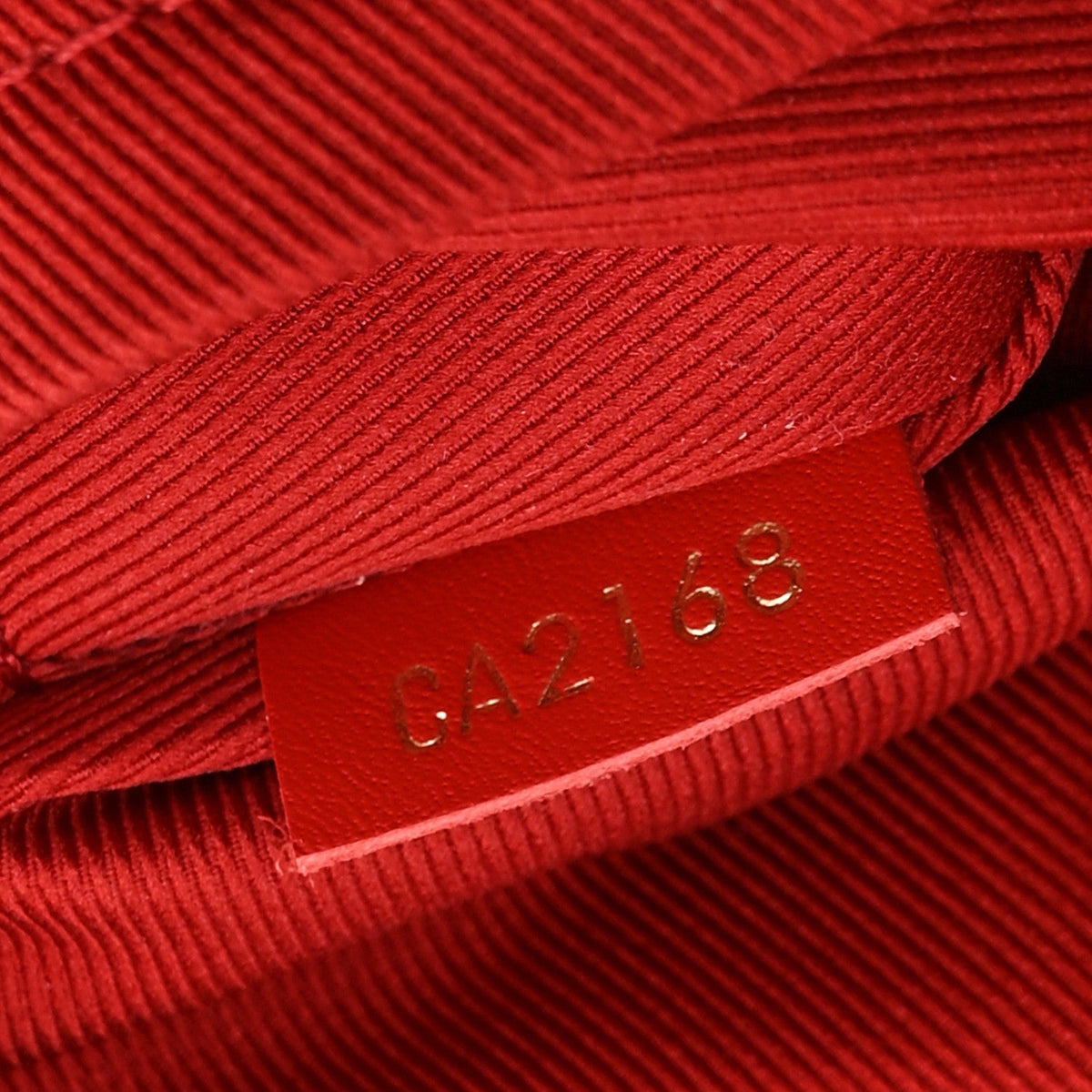 Monogram Saintonge Coquelicot Handbag