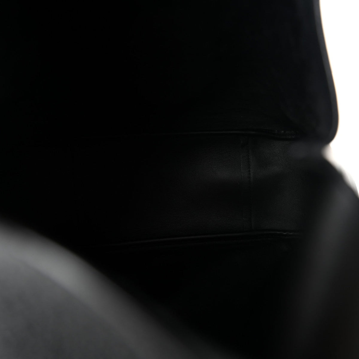 Large Calfskin Hobo Bag - Black