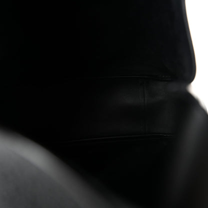 Large Calfskin Hobo Bag - Black