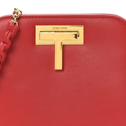 Calfskin Handbag - Red