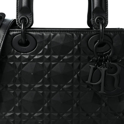 Small Calfskin Handbag - Black