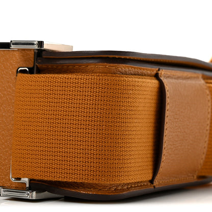 Chevre Mysore Geta Caramel Handbag