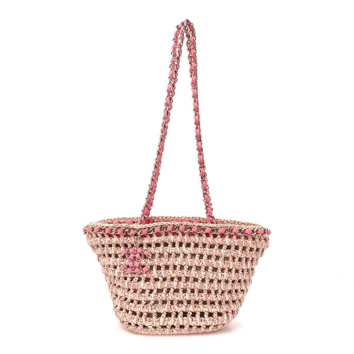 Small Calfskin Handbag - Beige