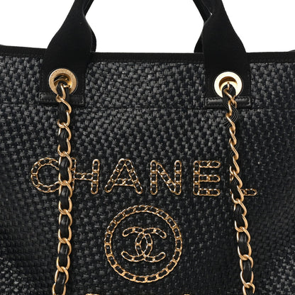Medium Calfskin Tote Bag - Black