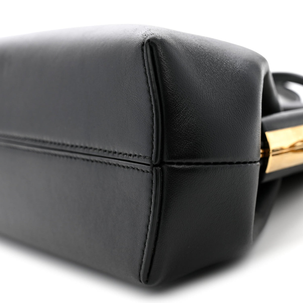 Small Nappa Handbag - Black