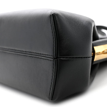 Small Nappa Handbag - Black