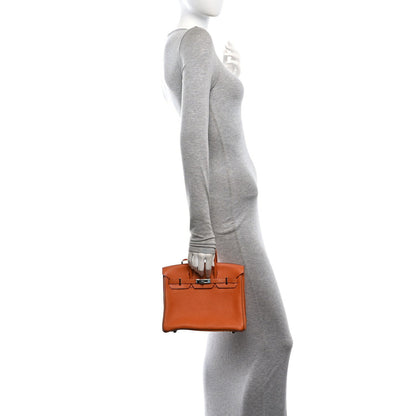 Togo Verso Birkin 25 Potiron Fauve Handbag
