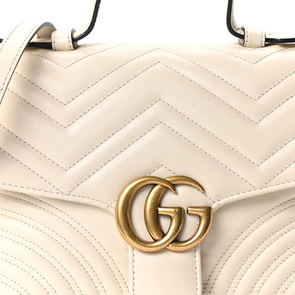 Small Calfskin Shoulder Bag - White