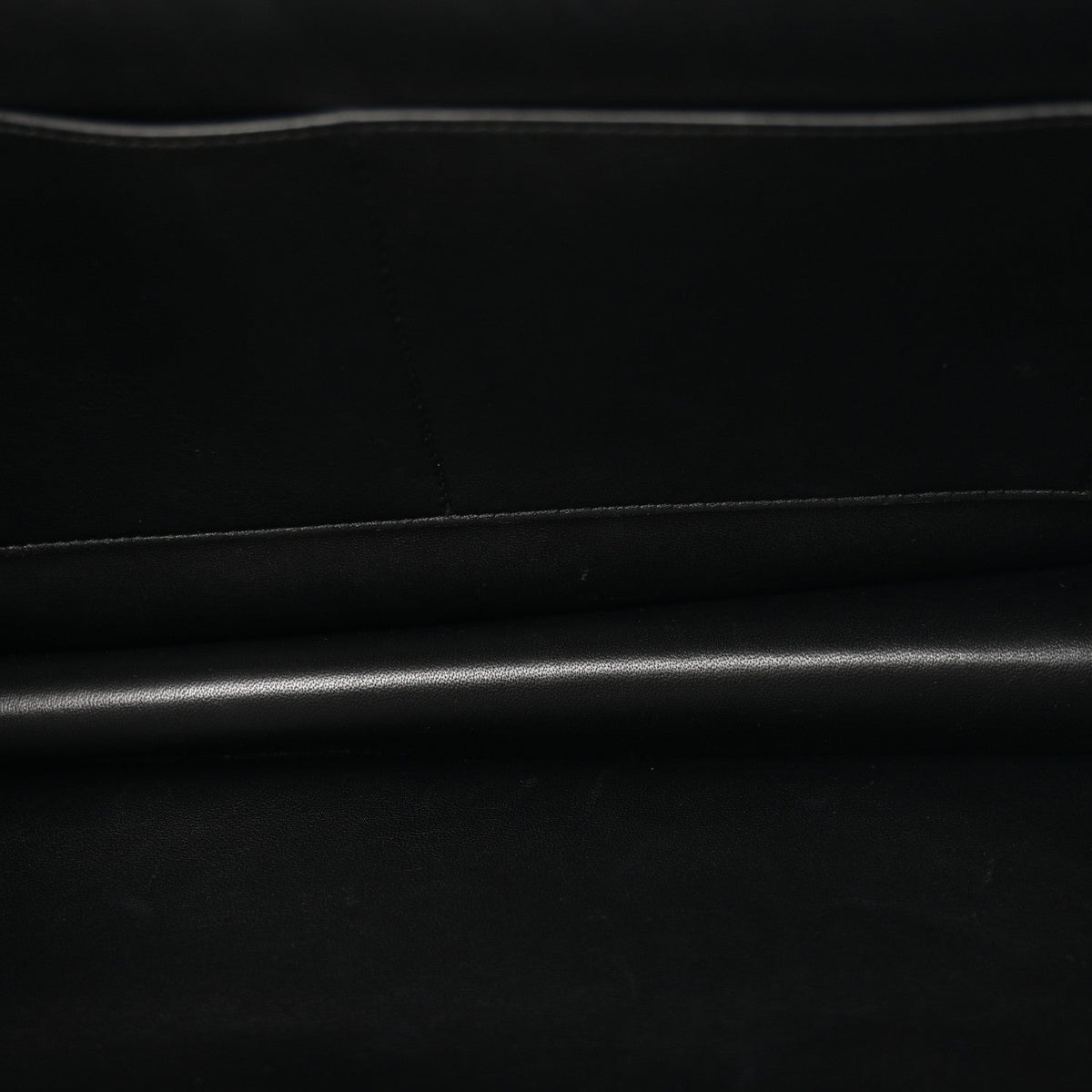 Medium Calfskin Shoulder Bag - Black