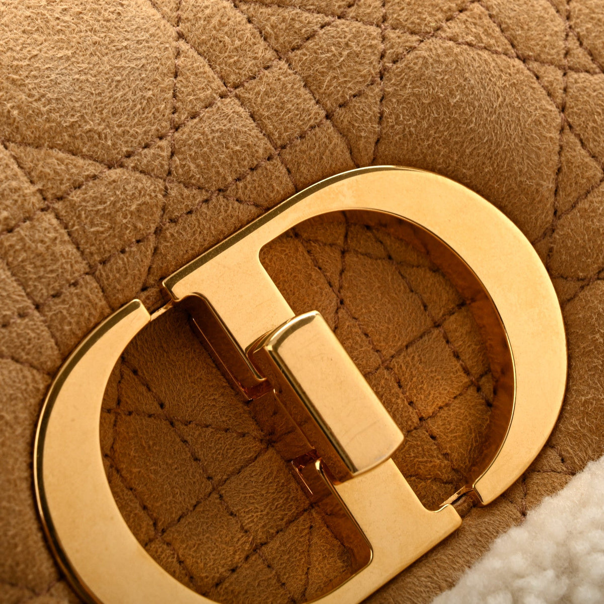 Large Shearling Handbag