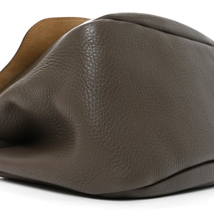 Small Calfskin Handbag - Grey