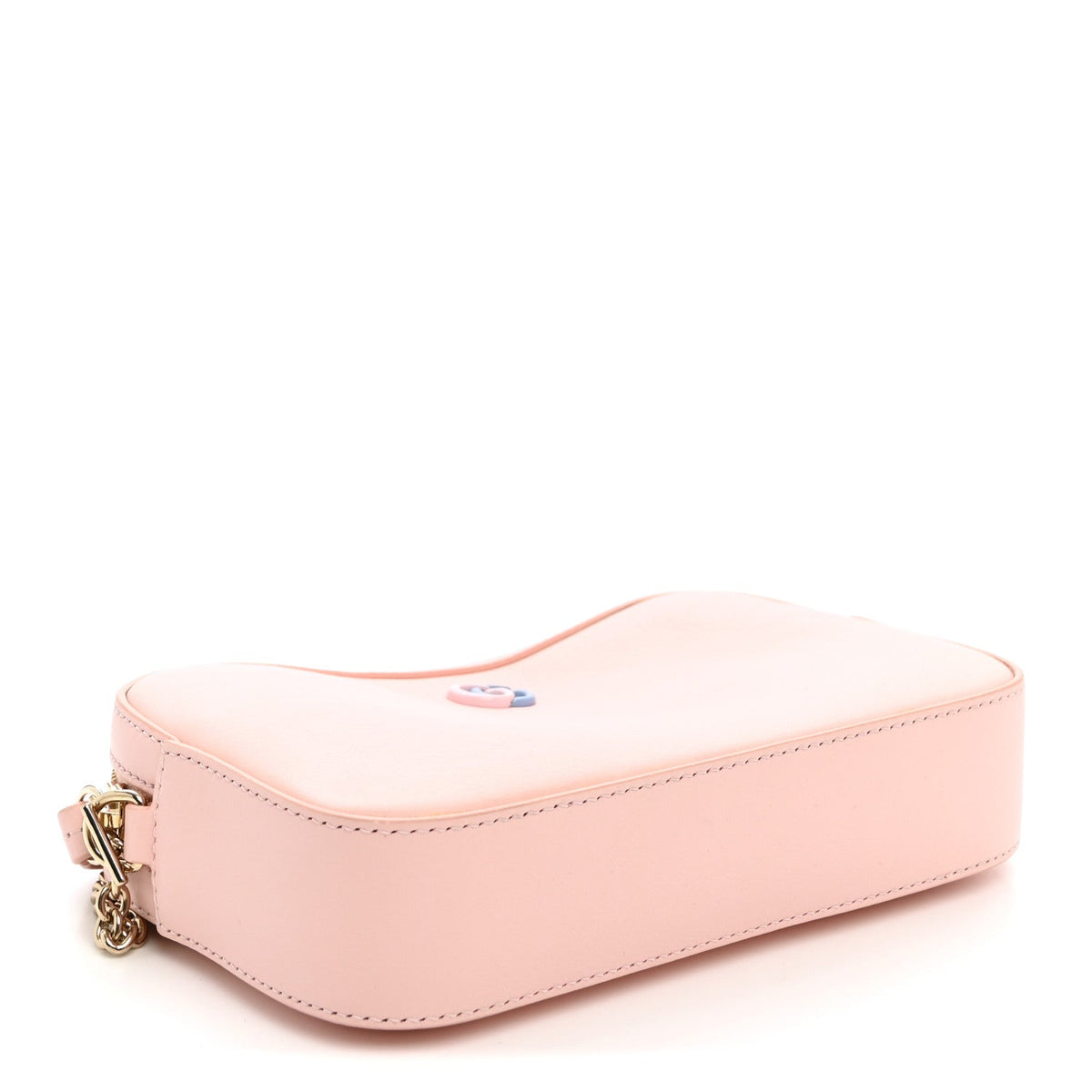 Mini Calfskin Shoulder Bag - Pink