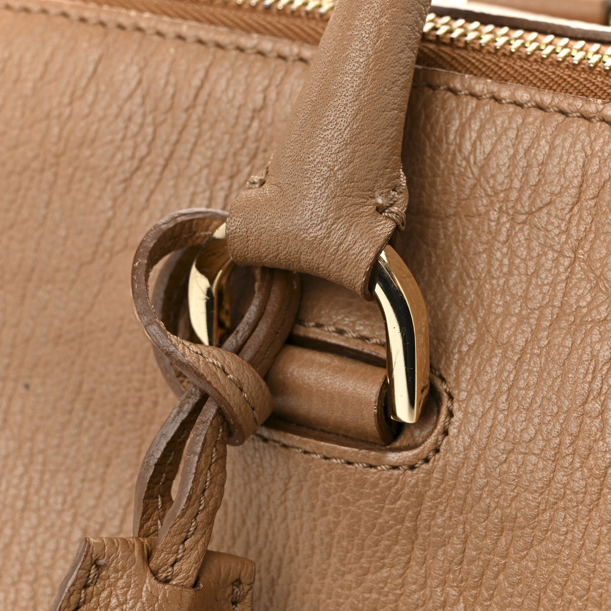 Medium Goatskin Satchel Bag