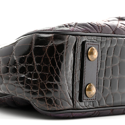 Monogram Vienna Alligator Sac Fermoir Gm Handbag
