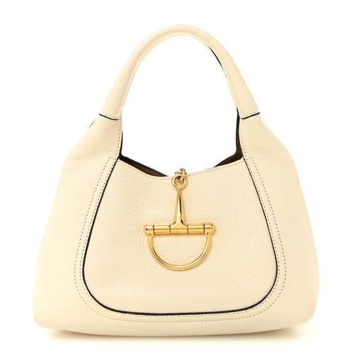Medium Calfskin Shoulder Bag - White