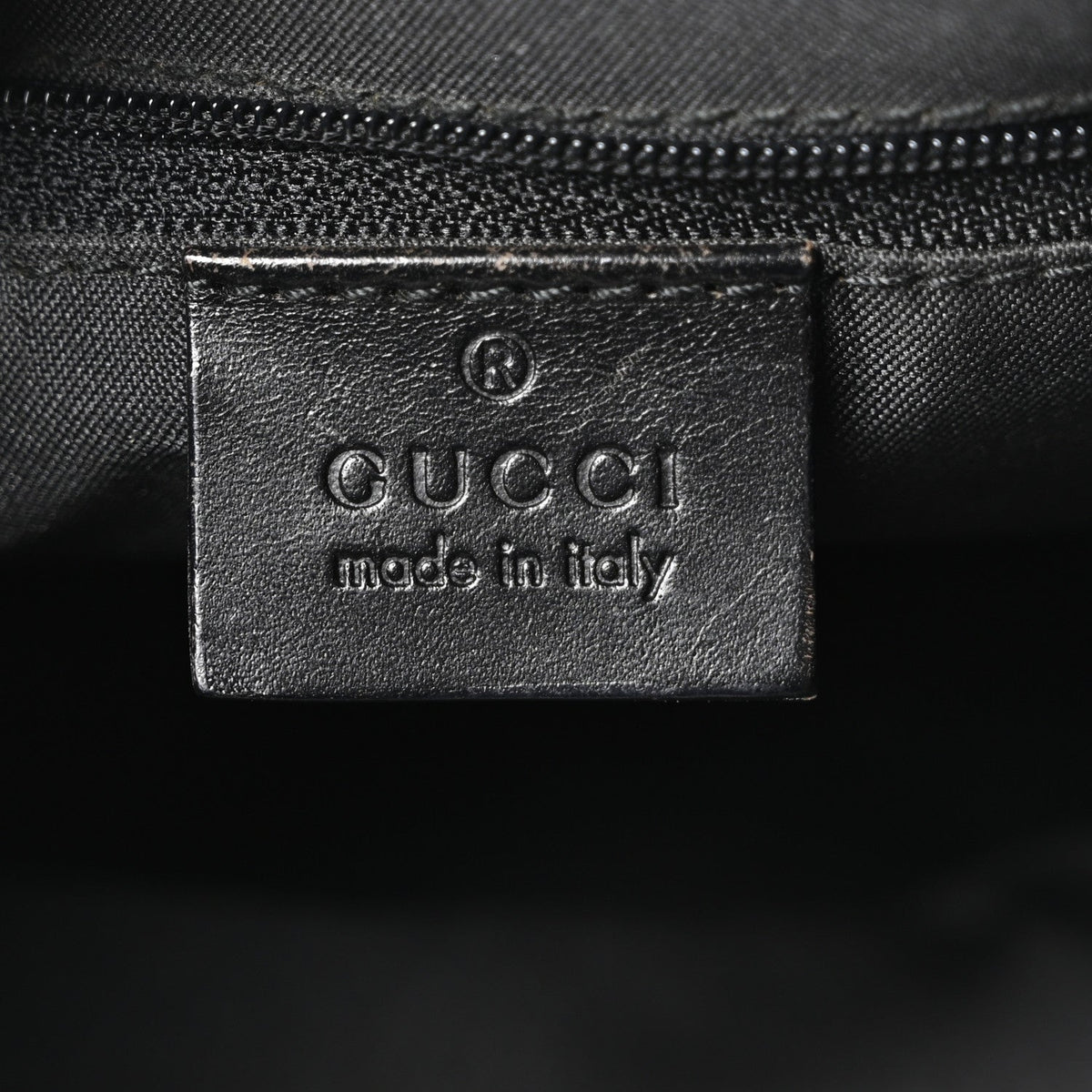 Small Nylon Hobo Bag - Black
