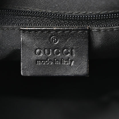 Small Nylon Hobo Bag - Black