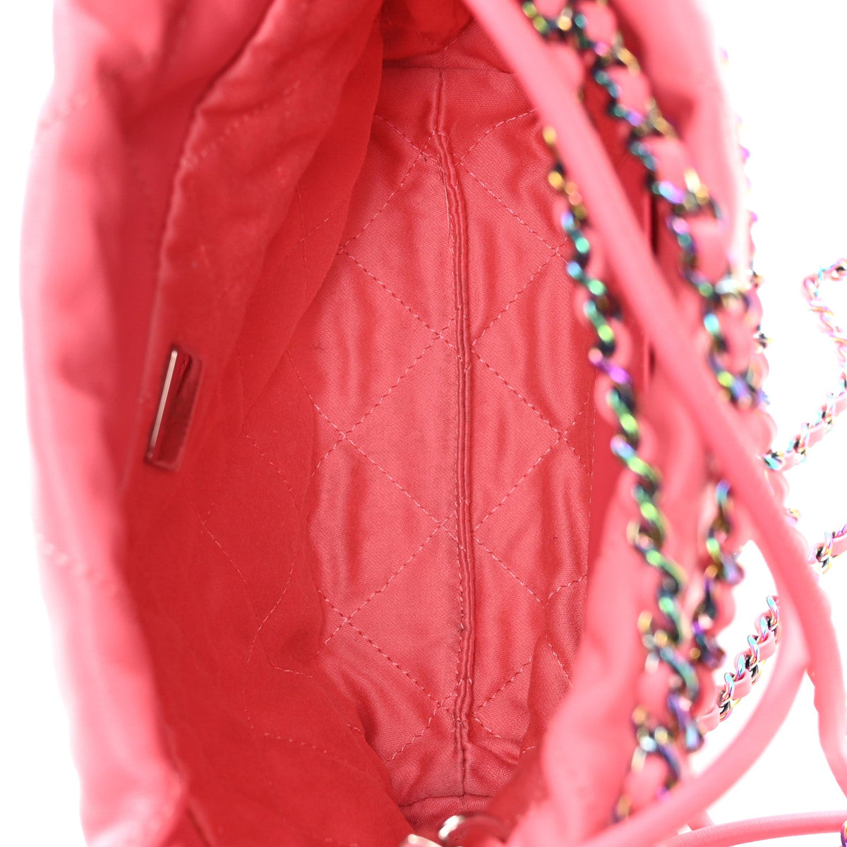 Mini Quilted Calfskin Handbag - Pink
