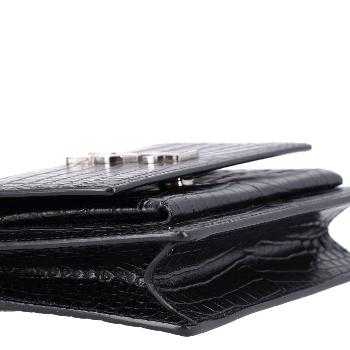 Calfskin Wallet Bag - Black