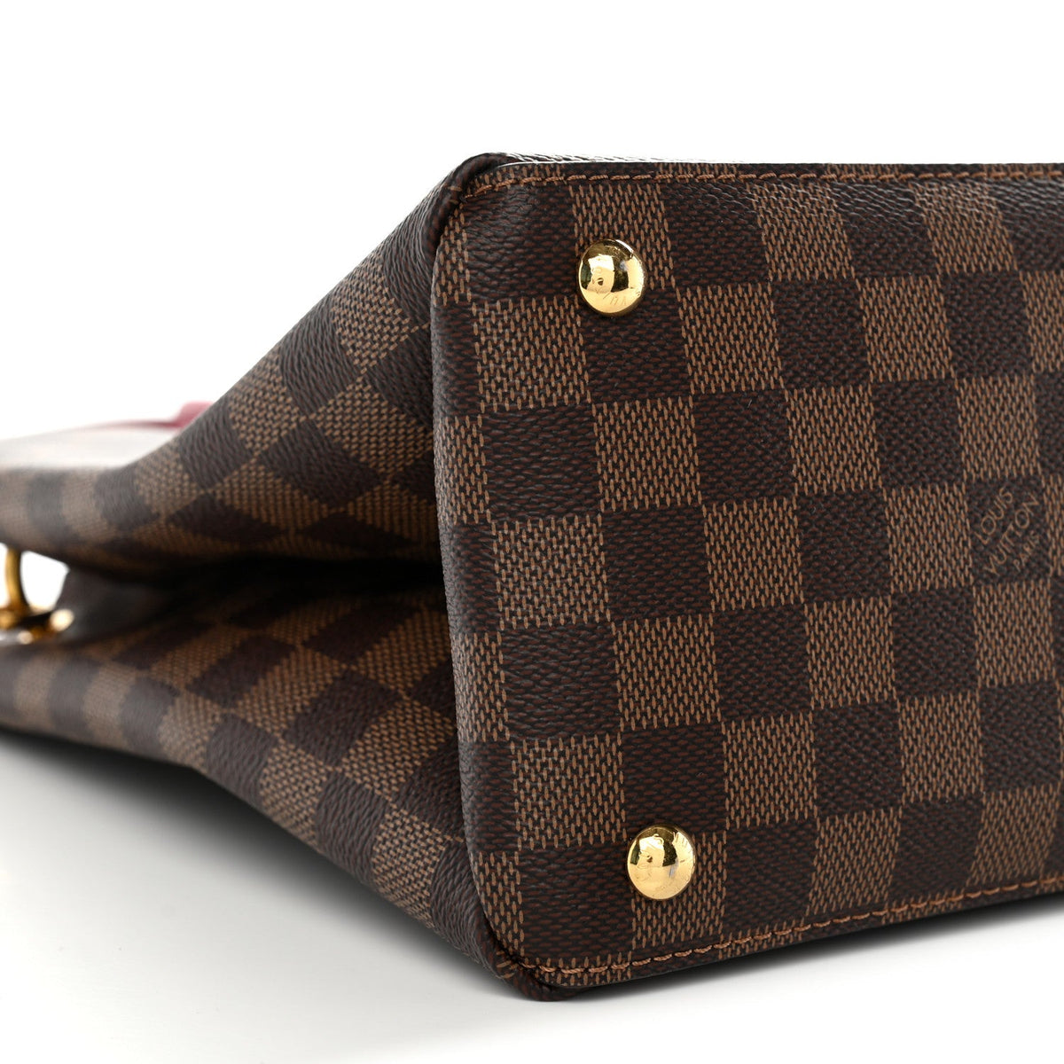 Damier Ebene Lv Riverside Lie De Vin Handbag