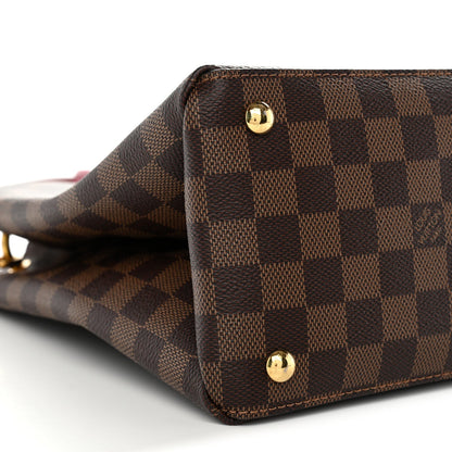 Damier Ebene Lv Riverside Lie De Vin Handbag