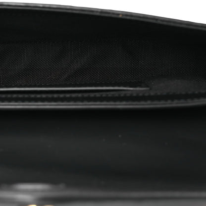 Mini Calfskin Shoulder Bag - Black
