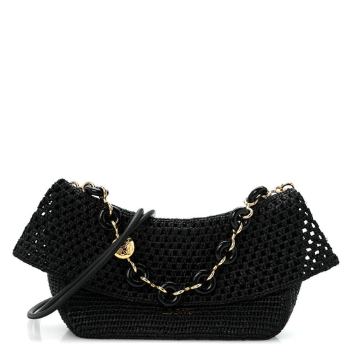 Medium Shoulder Bag - Black