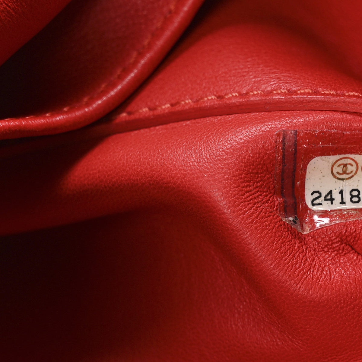 Calfskin Bucket Bag - Red