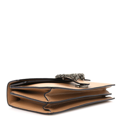 Small Calfskin Shoulder Bag - Natural