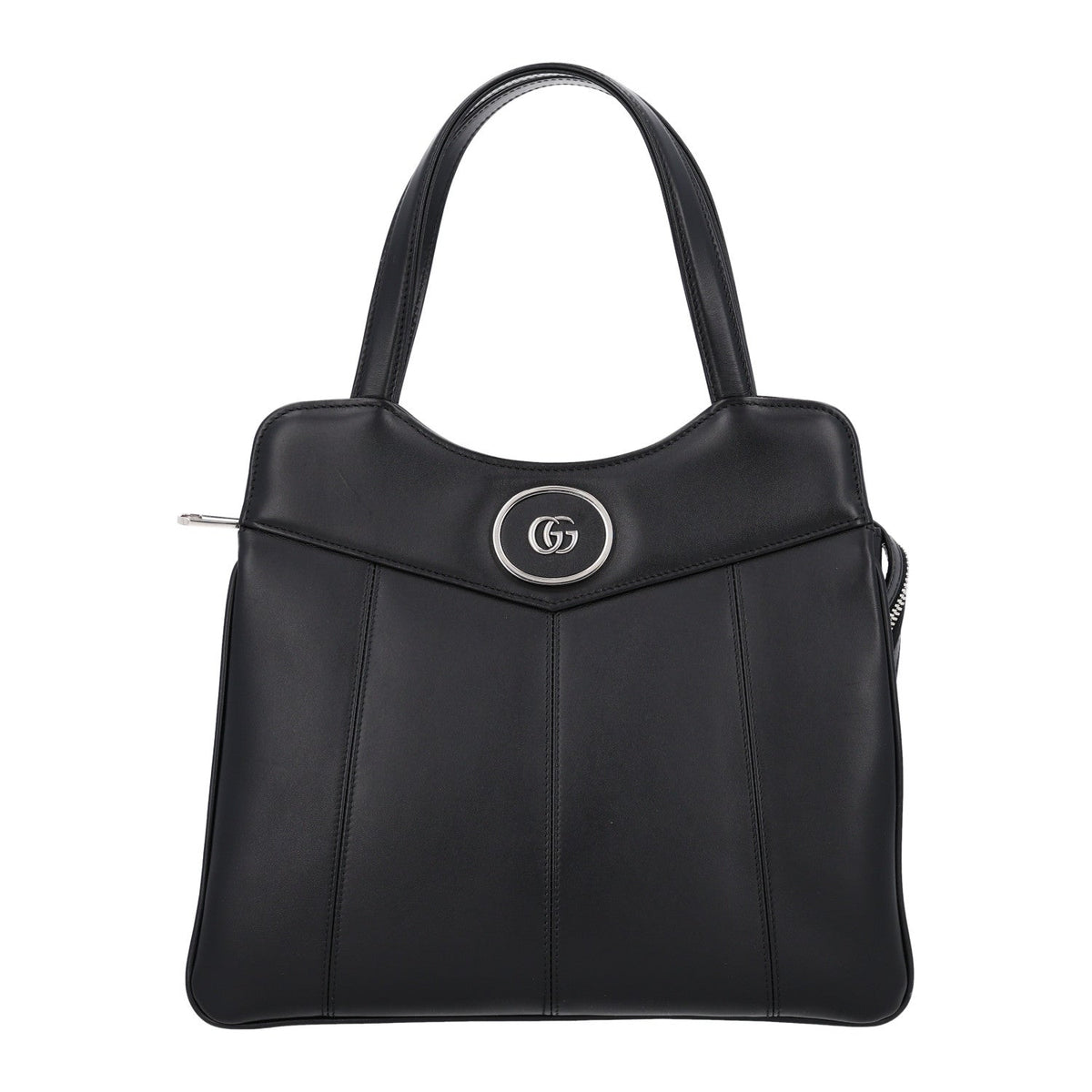 Small Calfskin Tote Bag - Black