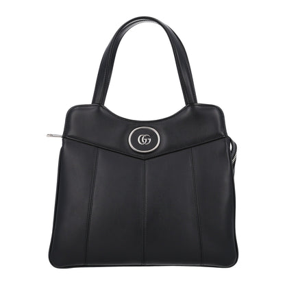 Small Calfskin Tote Bag - Black