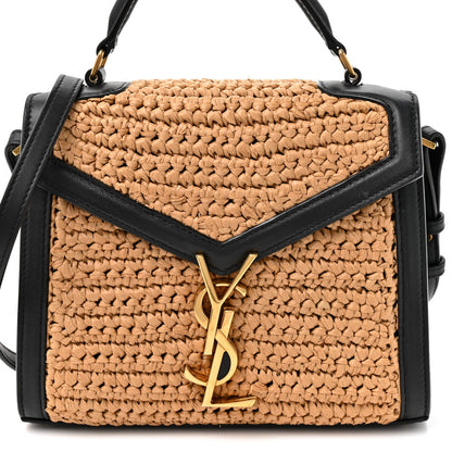 Mini Calfskin Handbag - Black
