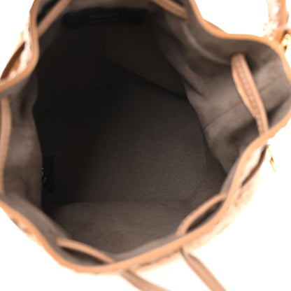 Mini Shearling Bucket Bag