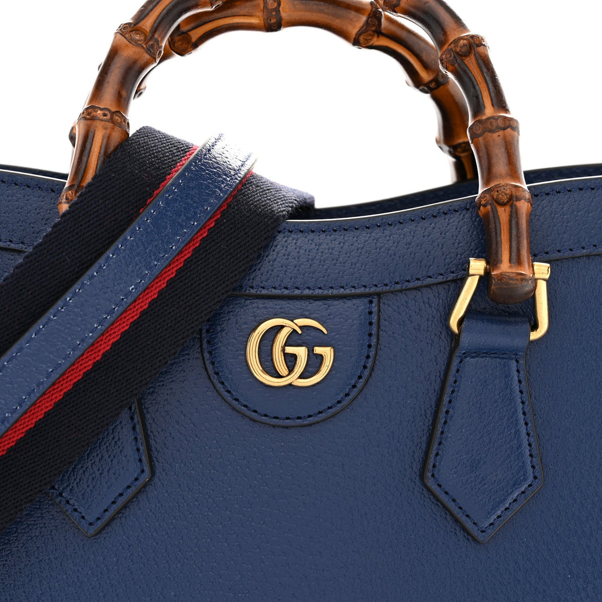 Small Calfskin Tote Bag - Red