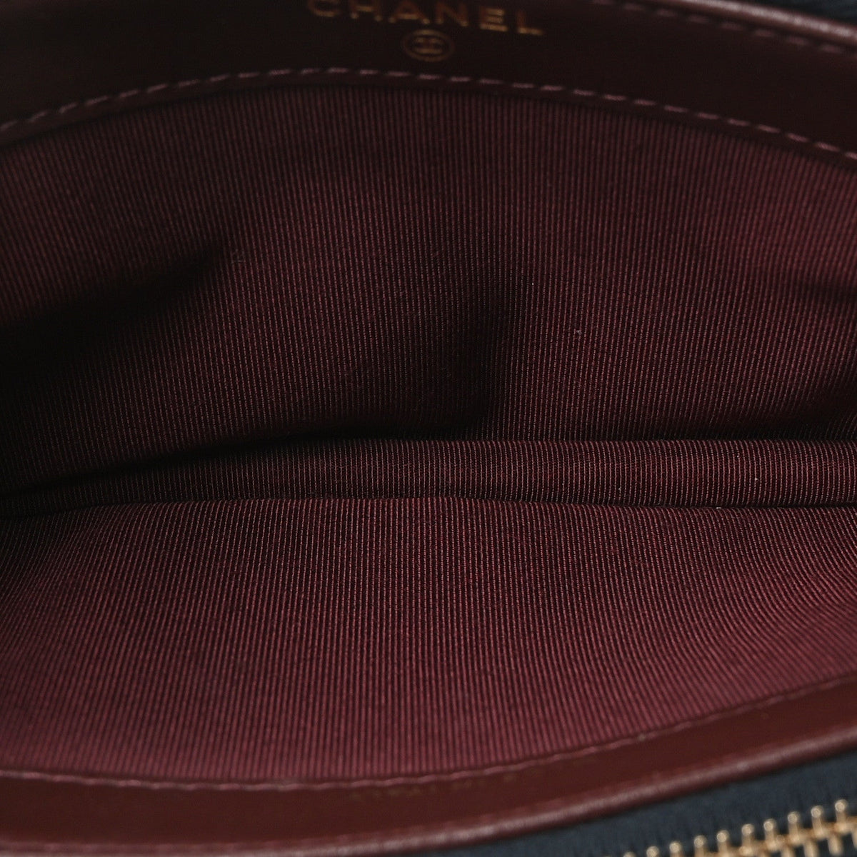 Small Quilted Clutch Bag - Dark Navy