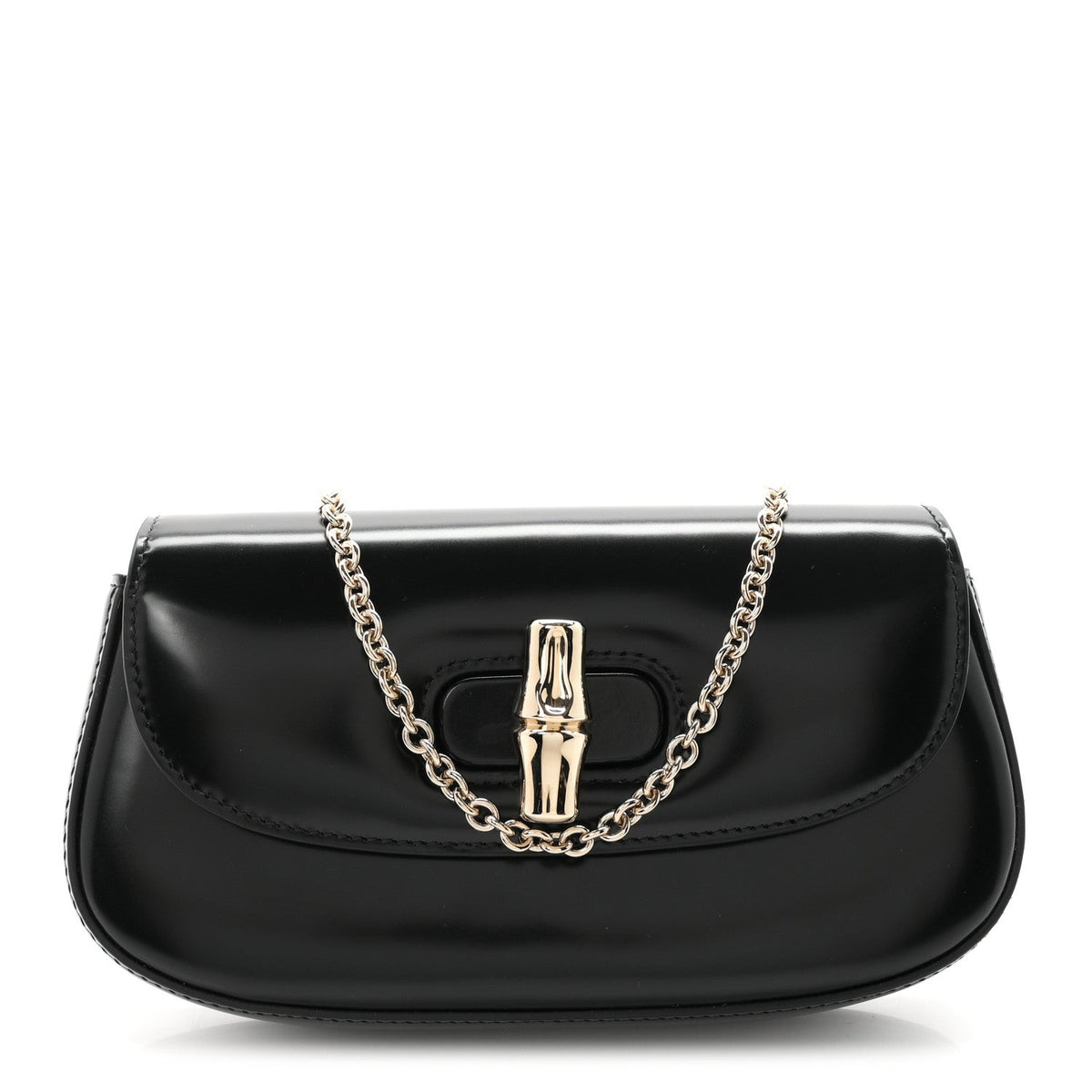 Small Calfskin Handbag - Black