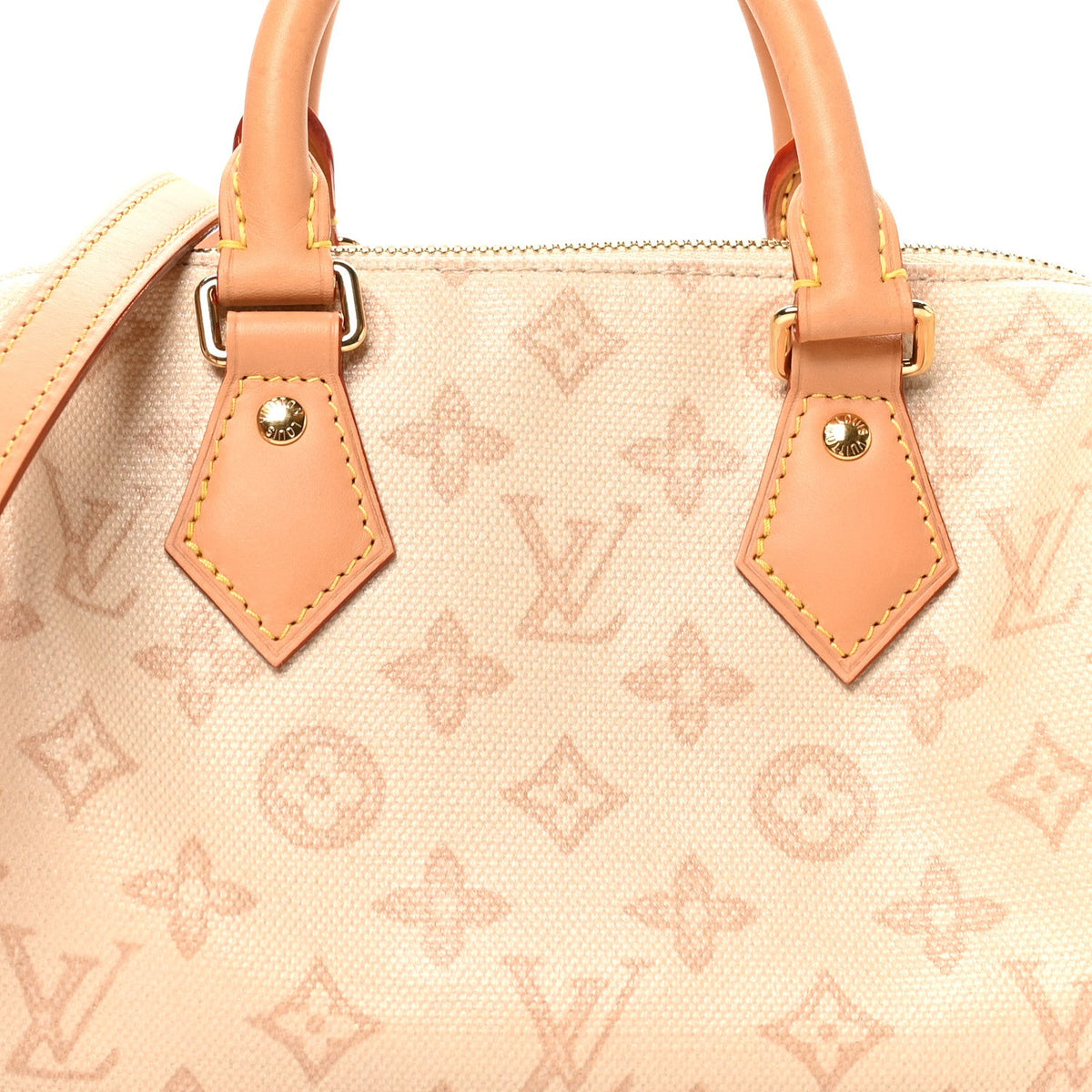 Monogram Origine Lin Speedy Bandouliere  Handbag