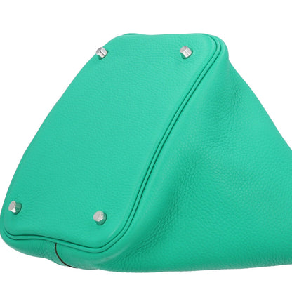 Taurillon Clemence Picotin Lock Mm Menth Handbag