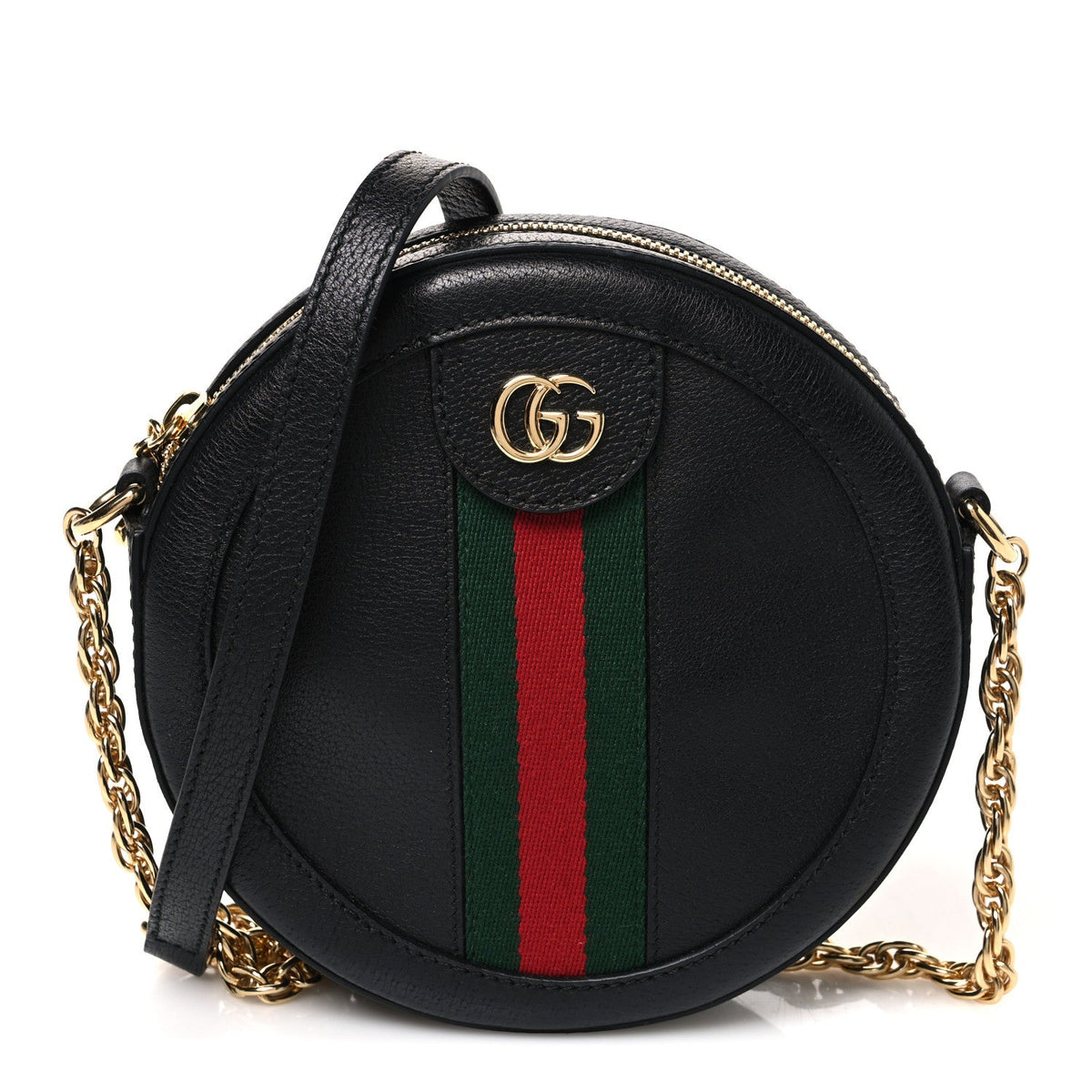 Mini Calfskin Shoulder Bag - Black