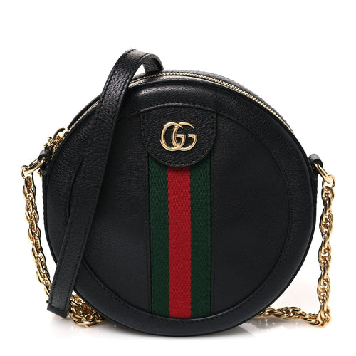 Mini Calfskin Shoulder Bag - Black