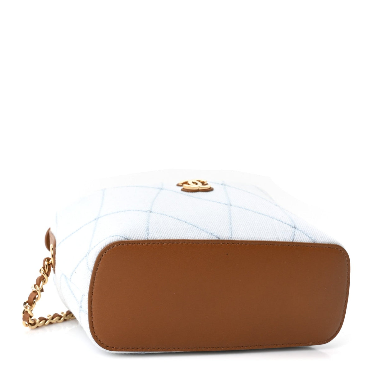 Quilted Calfskin Handbag - Blue