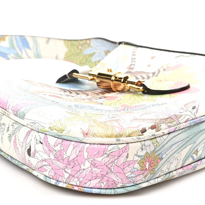Small Calfskin Hobo Bag - White