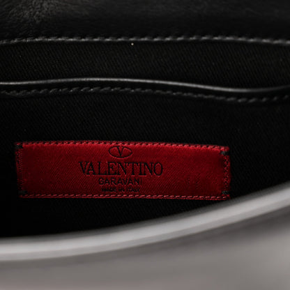 Mini Flap Shoulder Bag - Black