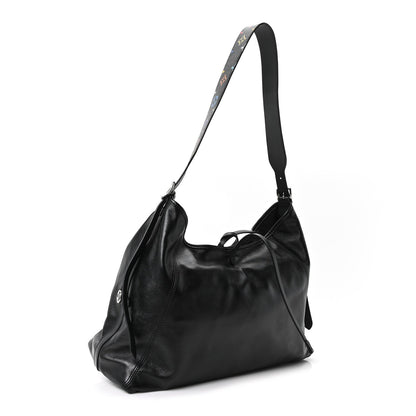 Lambskin Handbag - Black