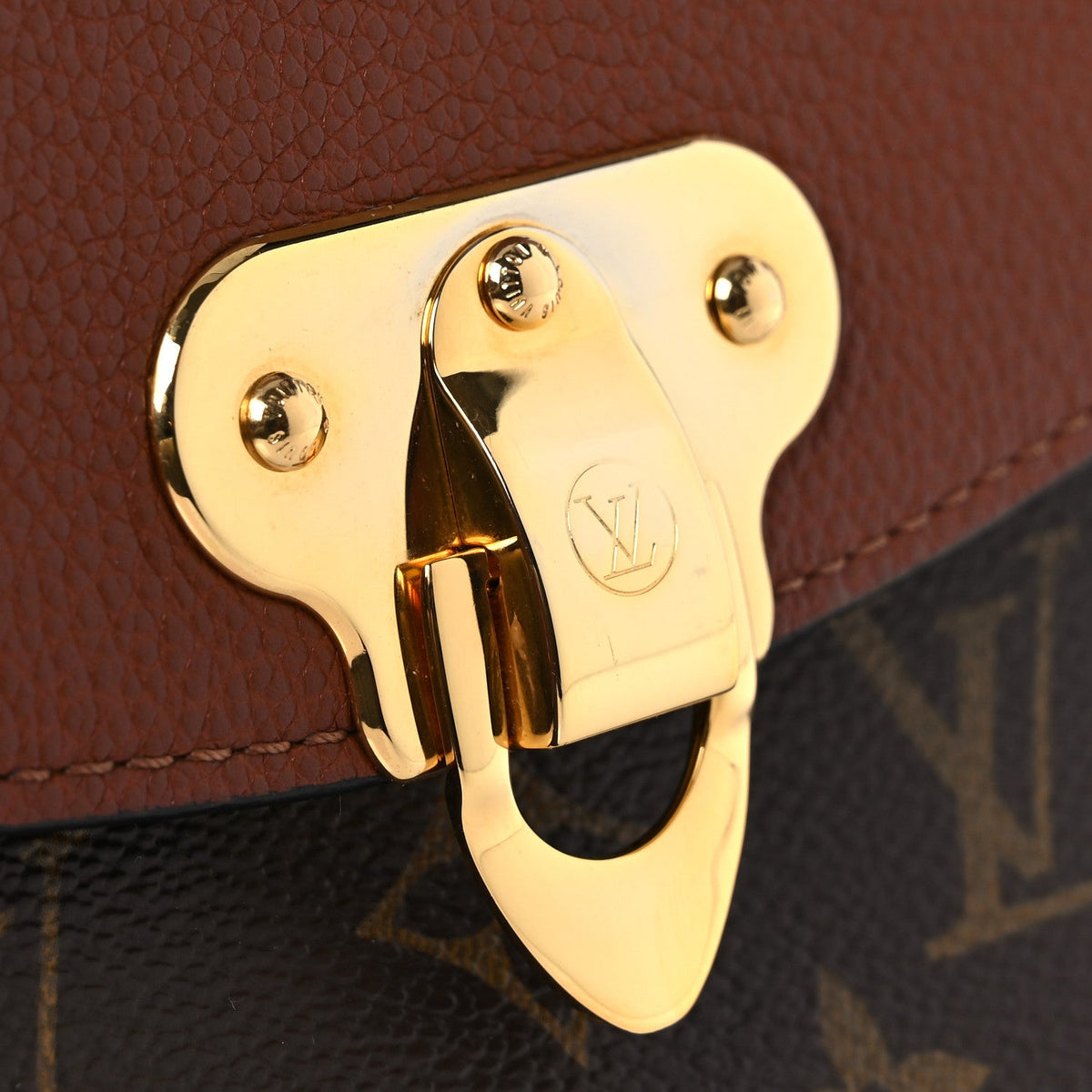 Monogram Saint Placide Caramel Handbag