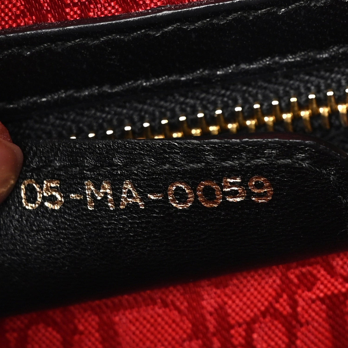 Large Lambskin Handbag - Black