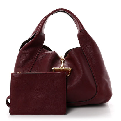 Maxi Calfskin Shoulder Bag - Red