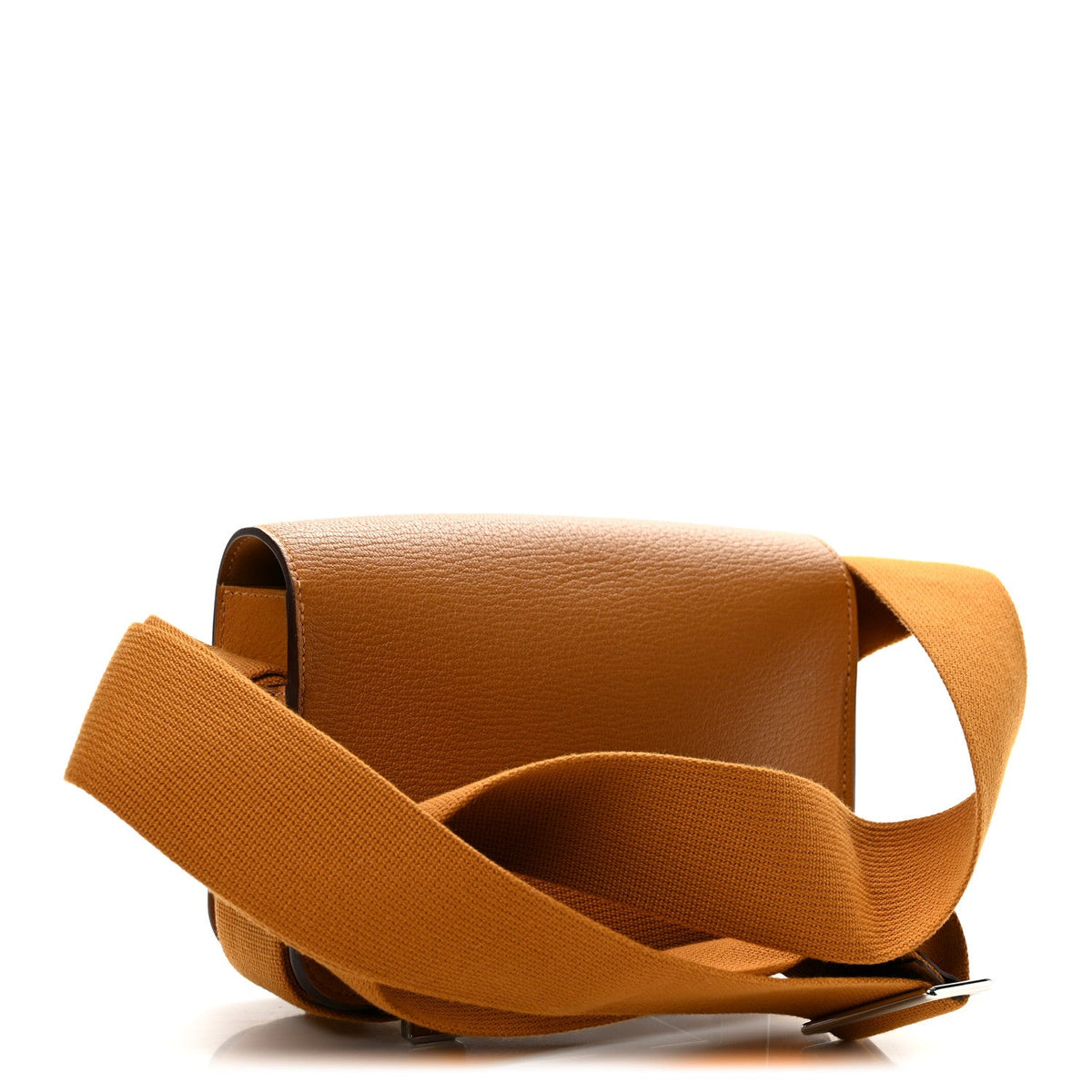 Chevre Mysore Geta Caramel Handbag