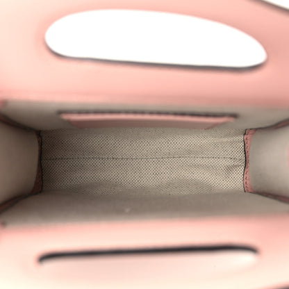 Mini Calfskin Crossbody Bag - Pink