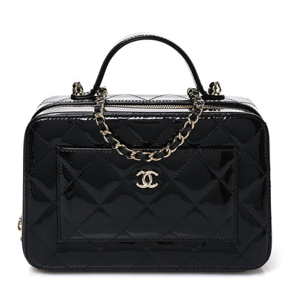 Quilted Handbag - Black